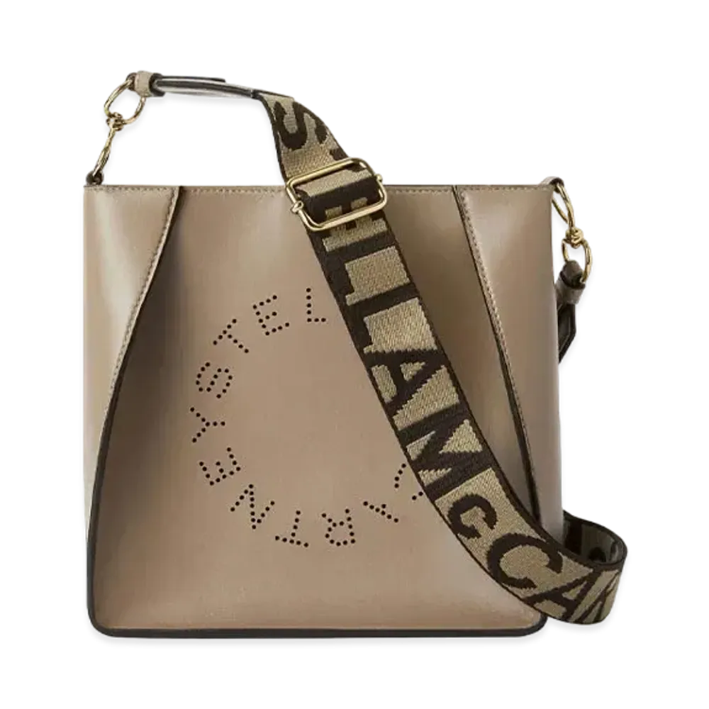 STELLA McCARTNEY Stella Logo Shoulder Bag "Moss"