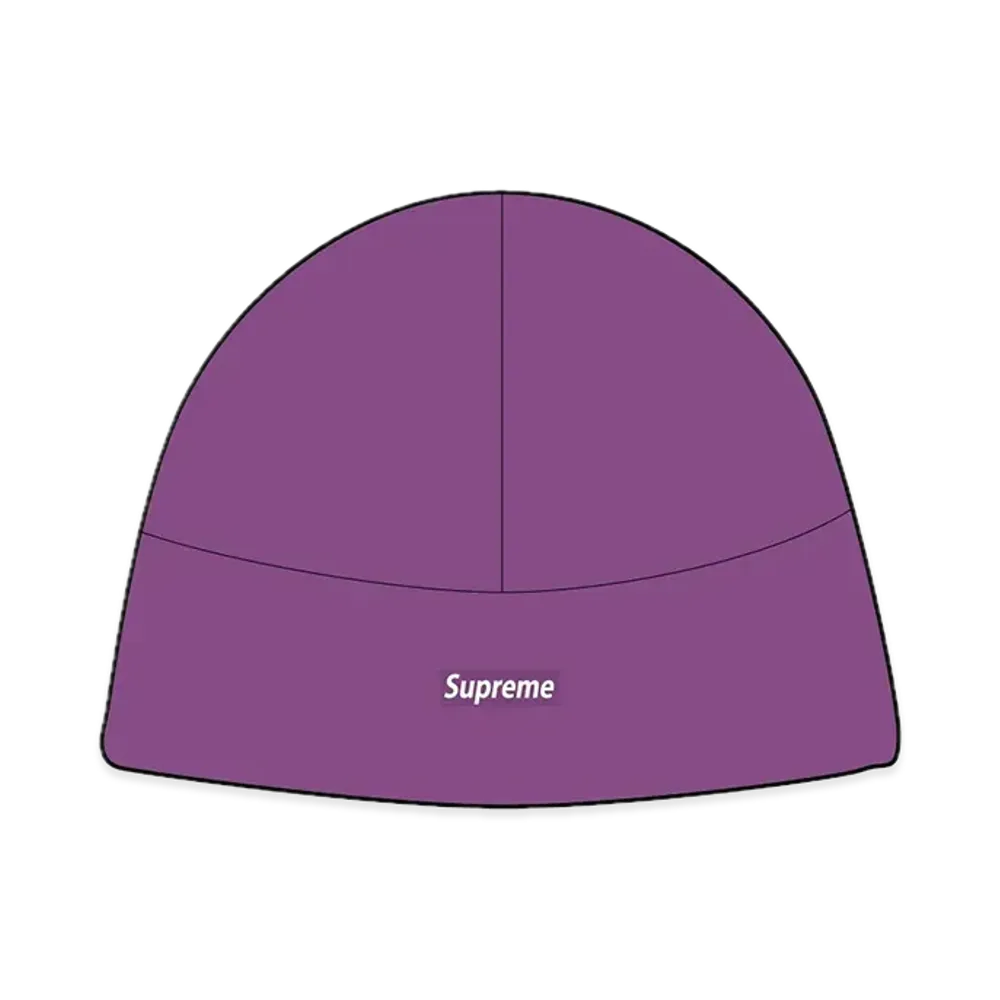 Supreme Polartec Beanie "Dark Purple"