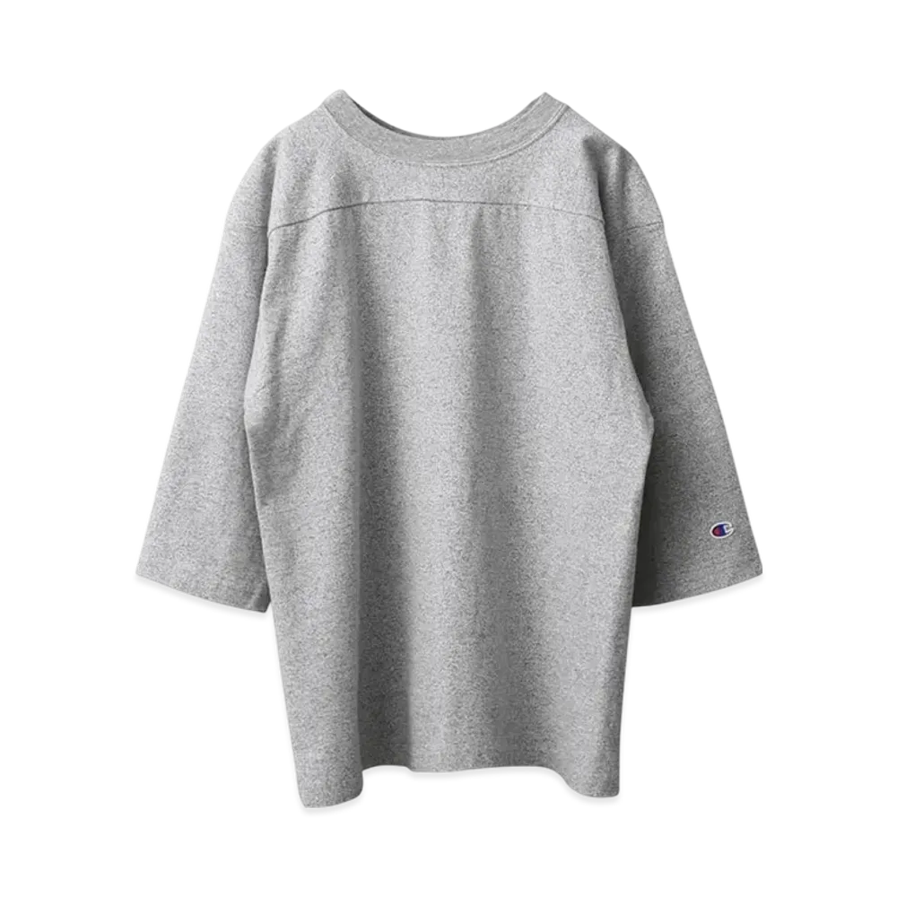 Champion 3/4 Sleeve Football T-Shirt "Oxford Gray"