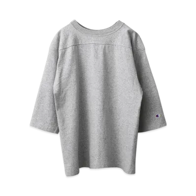 Champion 3/4 Sleeve Football T-Shirt "Oxford Gray"