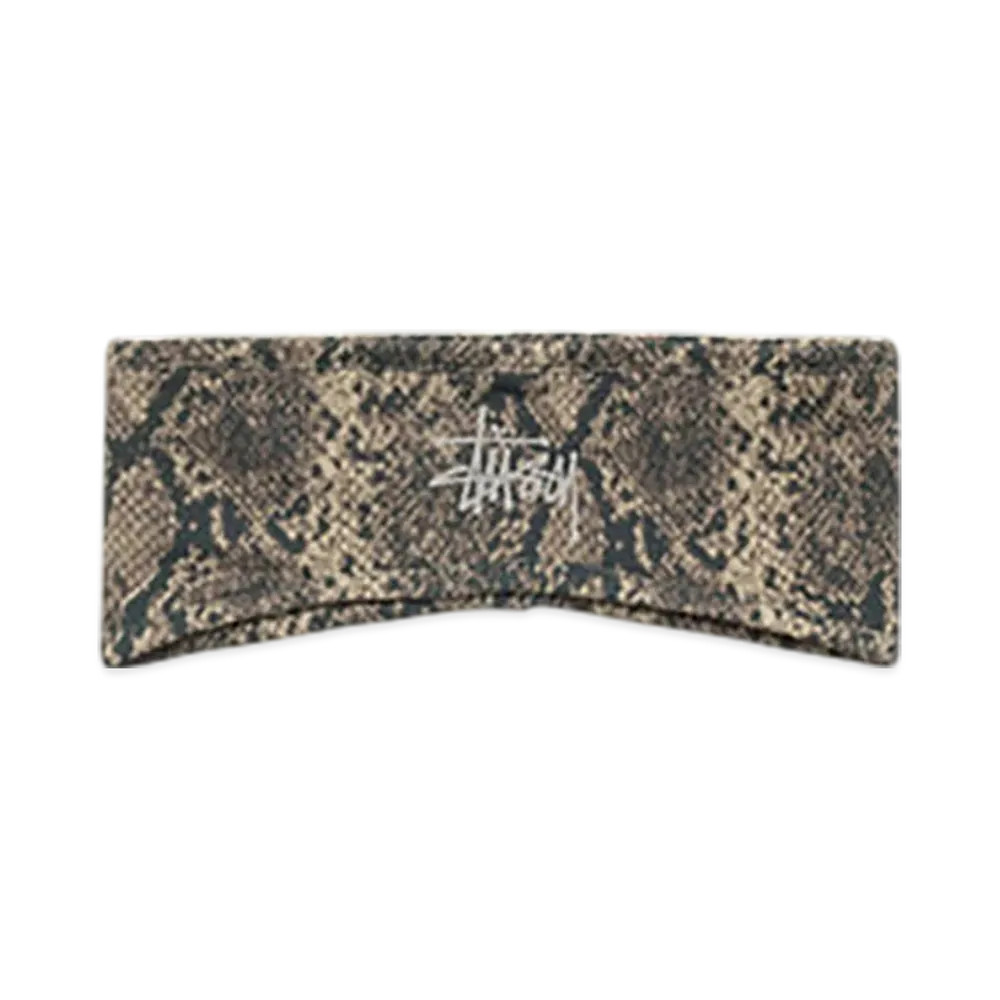 Stussy Reversible Tech Headband "Snake"