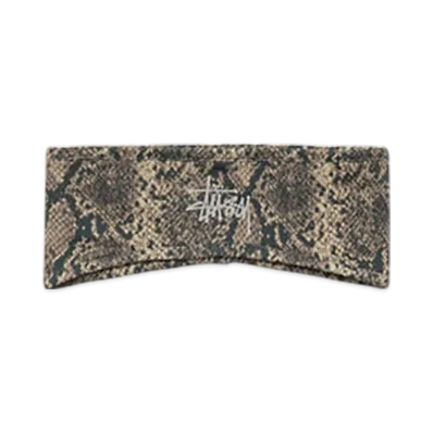 Stussy Reversible Tech Headband "Snake"
