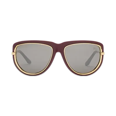 Burberry Blinker Pilot Sunglasses "Brown"