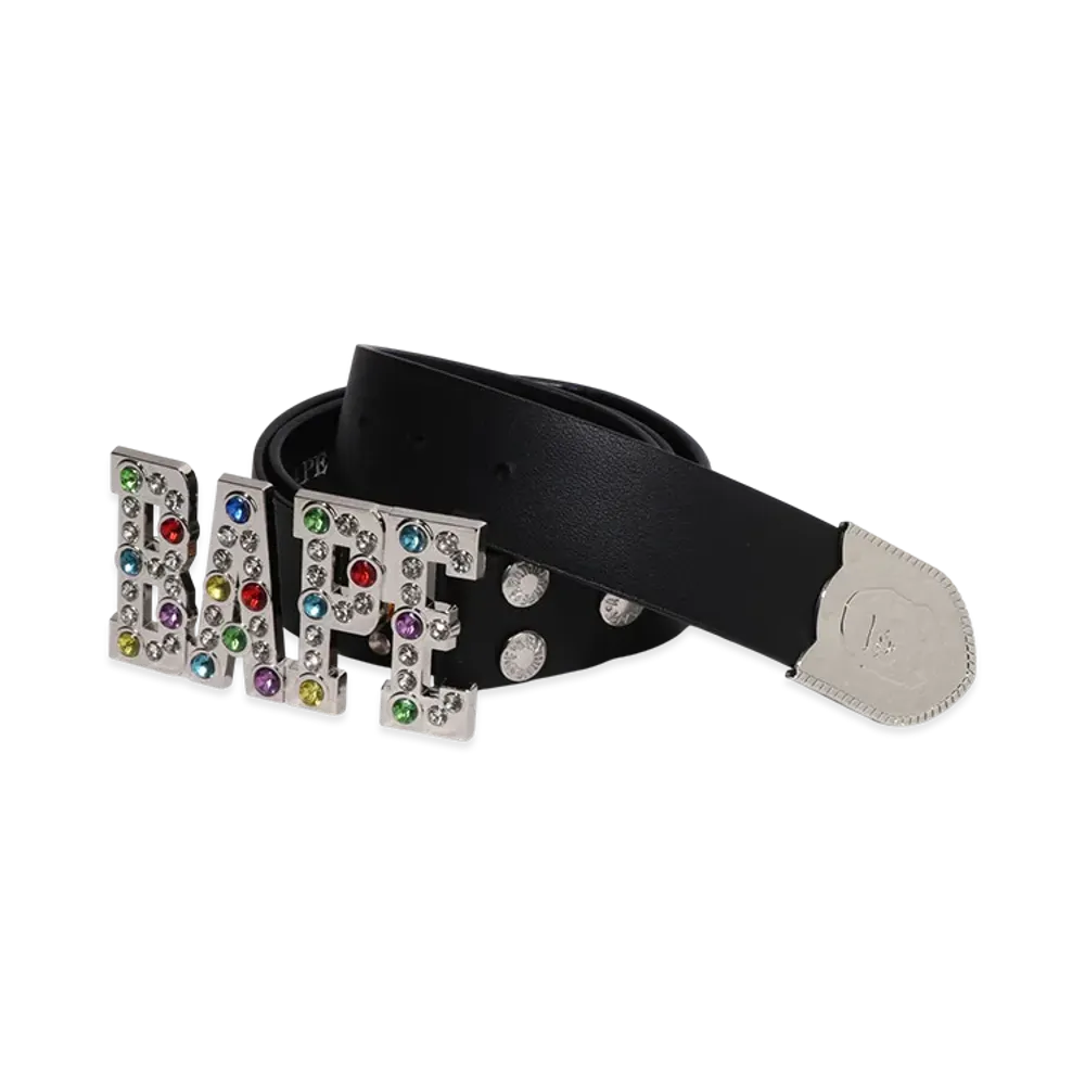 A BATHING APE Belt "Black"