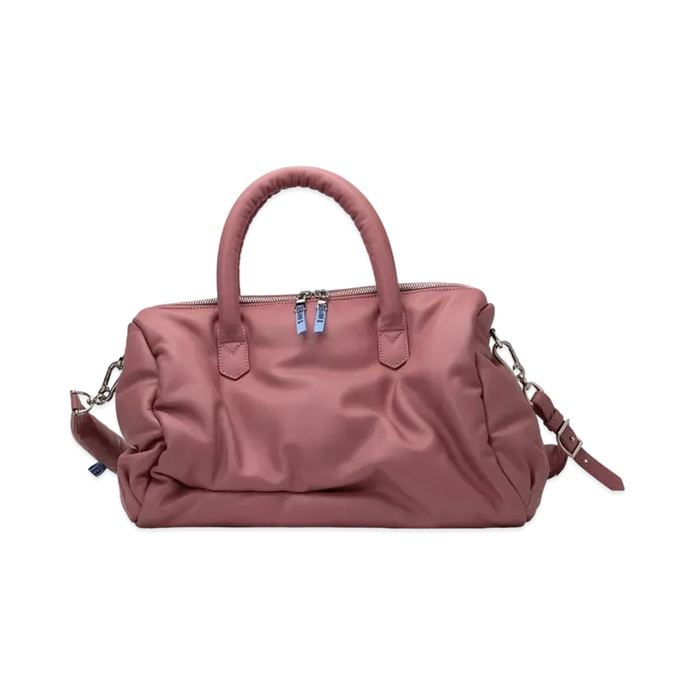 Maison MIHARA YASUHIRO Puffer Boston Bag "Pink"
