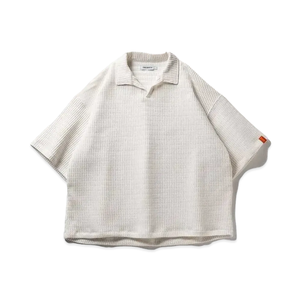 TIGHTBOOTH Mystery Gauge Open Polo "White"