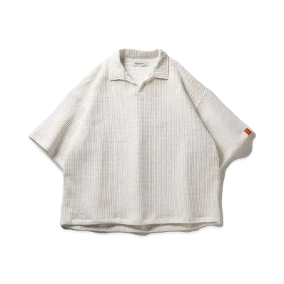 TIGHTBOOTH Mystery Gauge Open Polo "White"