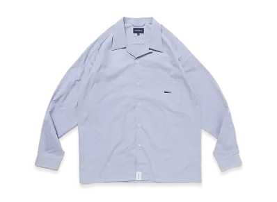 DESCENDANT Summer Oxford LS Shirt "Blue"