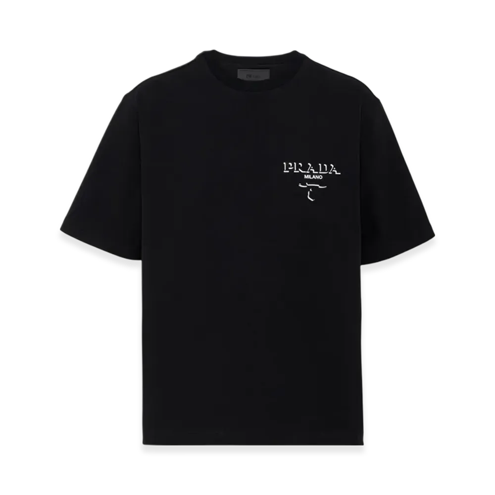 PRADA Contton T-Shirt "Black"