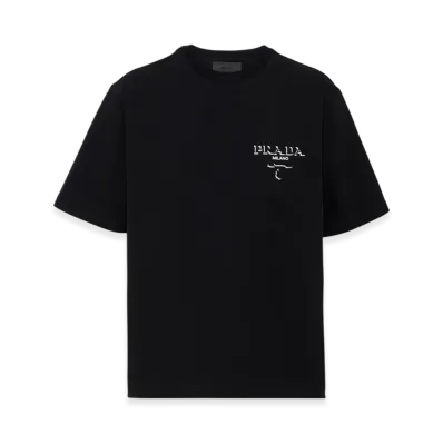 PRADA Contton T-Shirt "Black"