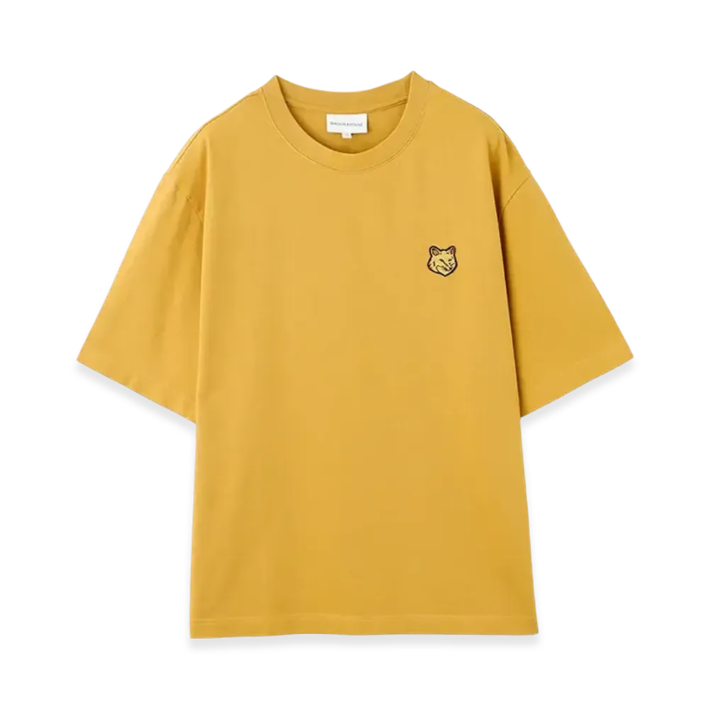 Maison Kitsune Bold Fox Head Patch Oversized T-Shirt "Trench"