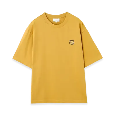 Maison Kitsune Bold Fox Head Patch Oversized T-Shirt "Trench"