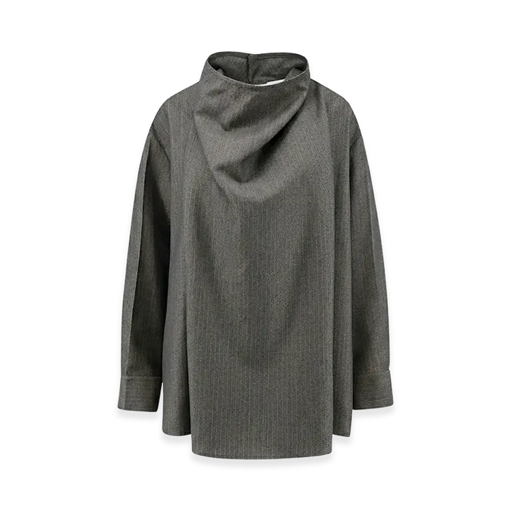 Bottega Veneta Women's Shirt "Grey"