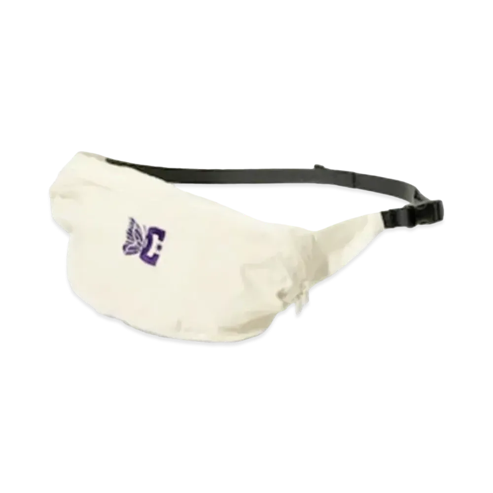 Needles x DC SHOES Hip Bag - Poly Ripstop "Ivory"