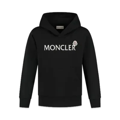 MONCLER Kids Logo Hoodie "Black"