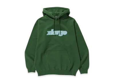 XLARGE Psychedelic Hooded Sweatshirt "Green"