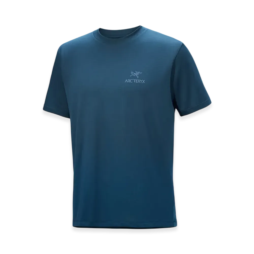 ARC'TERYX Kragg SL Cotton Bird Word SS Men's "Nightscape/Lt Night" X000009535