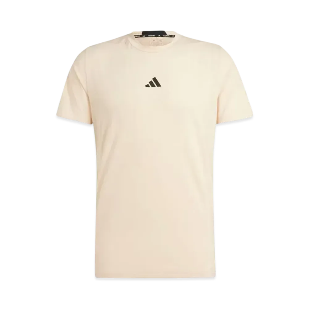adidas Designed for Training Workout Short Sleeve T-shirt "Crystal Sand"