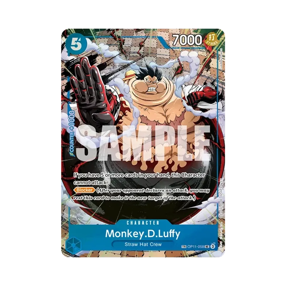 Monkey.D.Luffy UC-TR [OP11-058] [EN](Booster Pack "CARRYING ON HIS WILL")