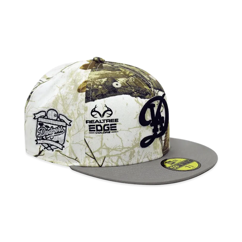 NEW ERA x THE CAP 59Fifty Forest Seeker Los Angeles Dodgers "Tree Camo/Gray"