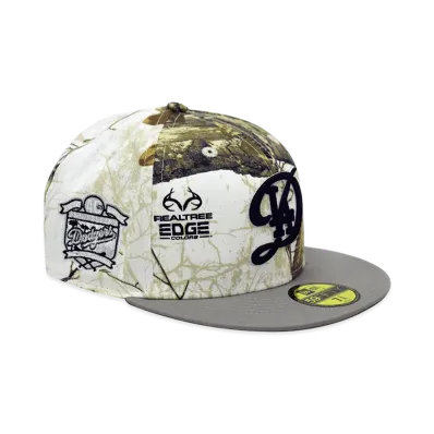 NEW ERA x THE CAP 59Fifty Forest Seeker Los Angeles Dodgers "Tree Camo/Gray"