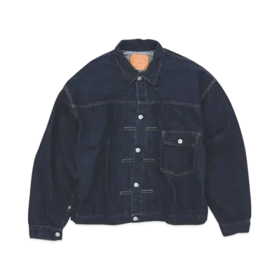 BEAMS JAPAN x orSlow Exclusive Light Weight Selvedge Denim Type 1 Jacket "OneWash"