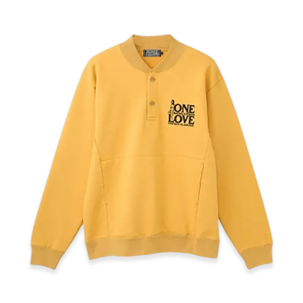 HYSTERIC GLAMOUR One Love Sweatshirt "Yellow"