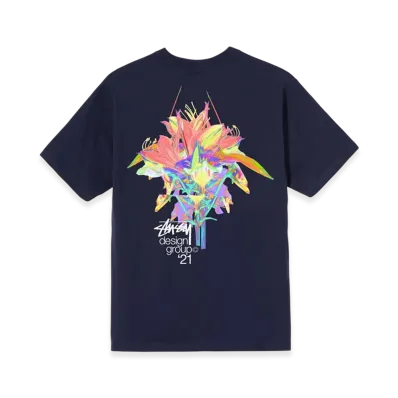 Stussy Design Group 21 Tee "Navy"