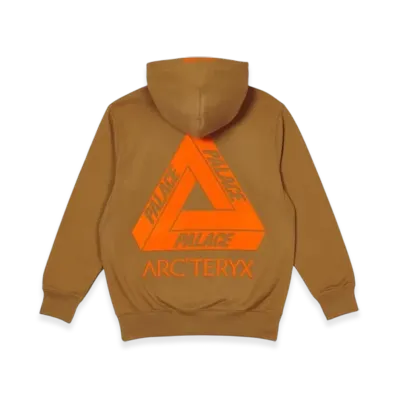 PALACE x Arc'Teryx Hoodie "Brown"