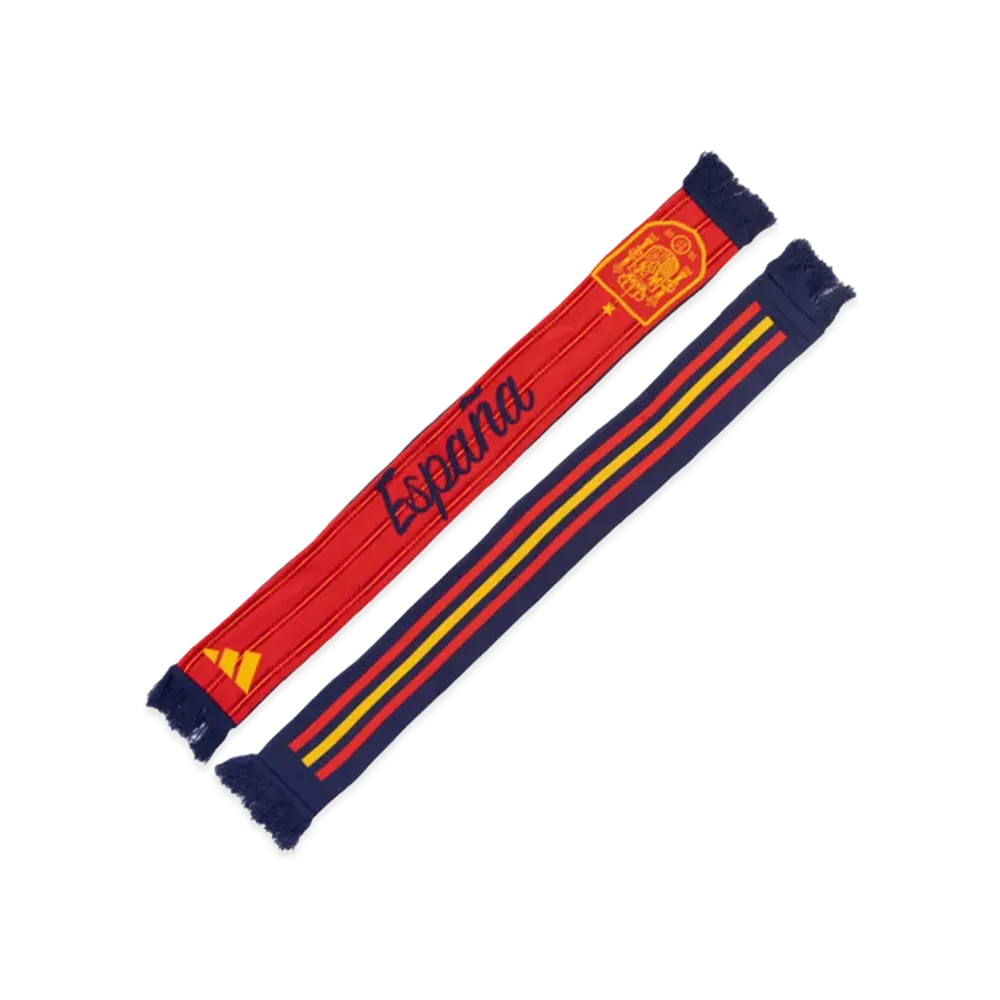 adidas Soccer Spain Scarf "Dark Blue/Vivid Red/Crew Yellow"
