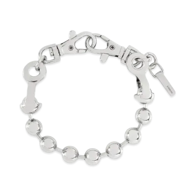 WE11DONE Ball Chain Bracelet "Silver"