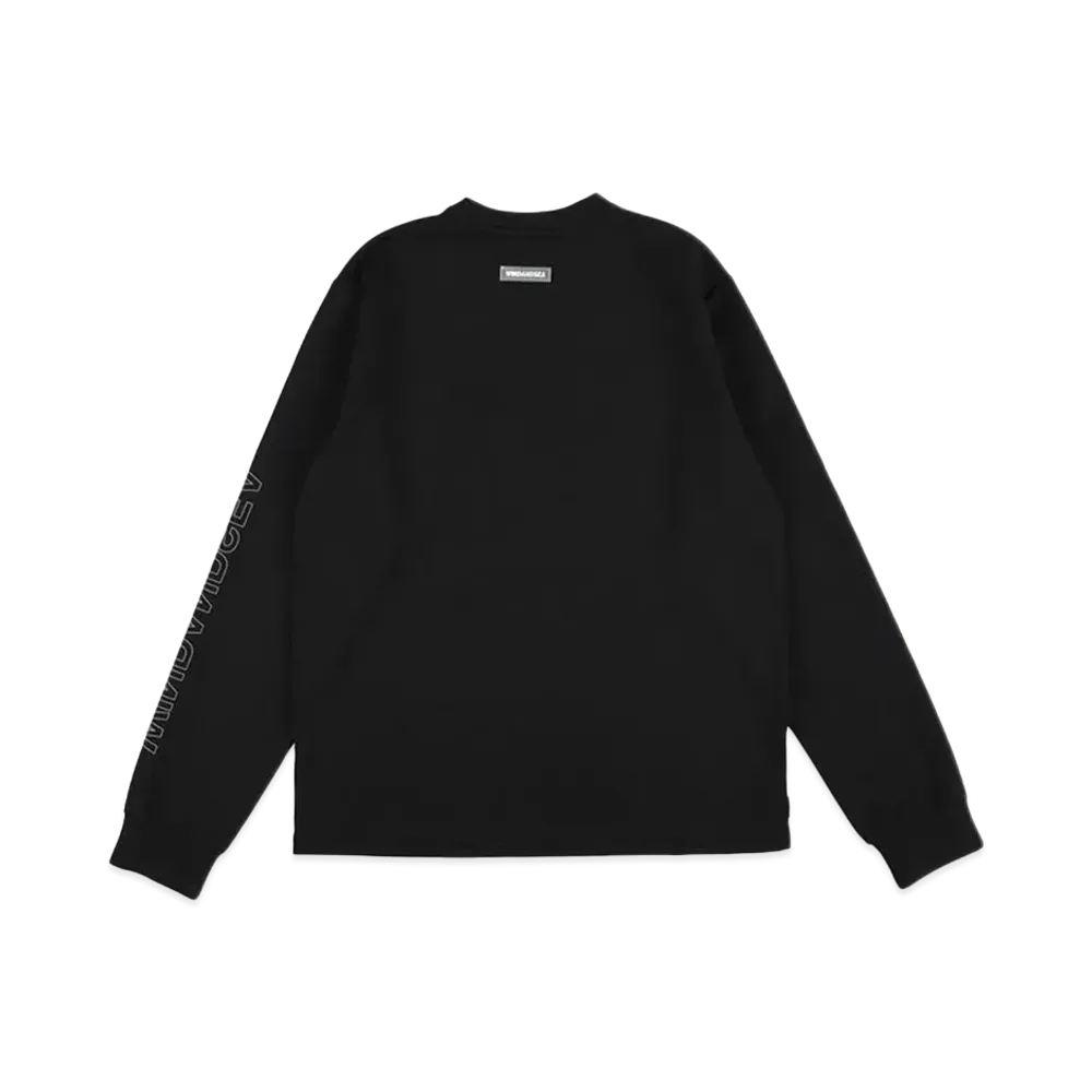 WIND AND SEA WDS Smooth CT L/S Top "Bkack"