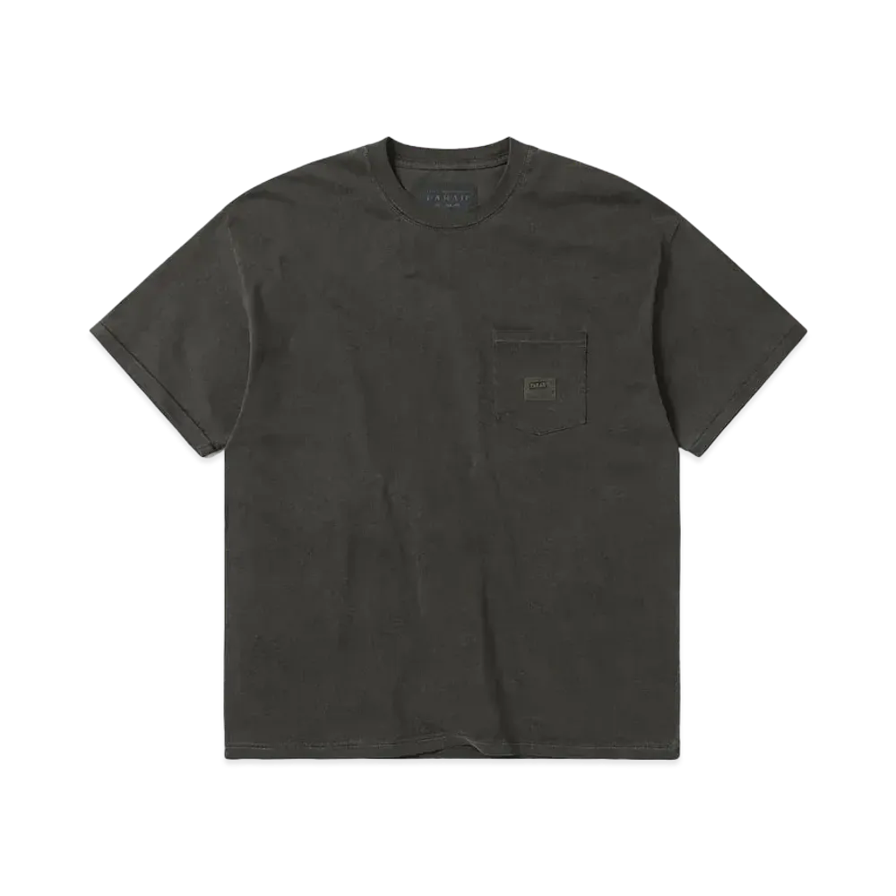 thisisneverthat x FARAH Overdyed Pocket Tee "Charcoal"
