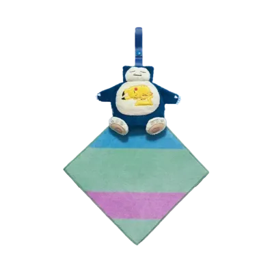 Pokemon Sleep x Family Mart Snorlax Towel in Pouch