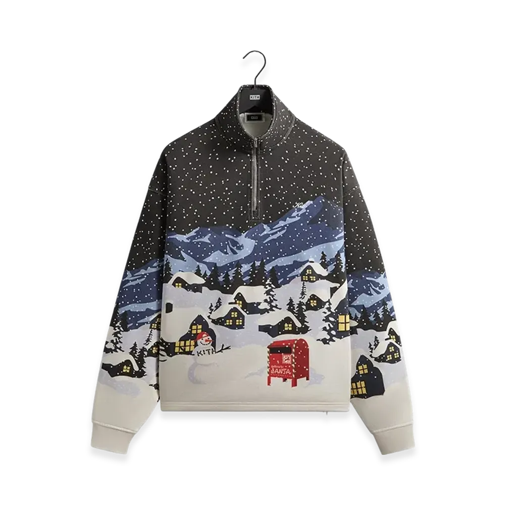 Kithmas Village Quarter Zip "Black"