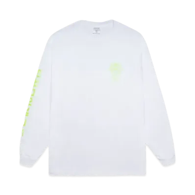 SOUND SHOP balansa TKMA RECORDS L/S TEE "WHITE"