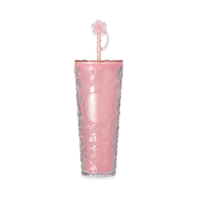 STARBUCKS SAKURA 2026 Color Changing Cold Cup Tumbler 710ml "Pink"