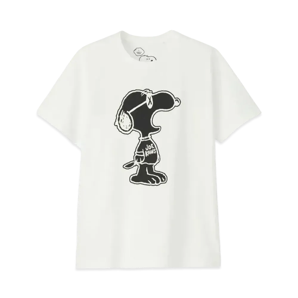 Uniqlo x KAWS x Peanuts Joe Kaws Yawn Outline Tee "White"
