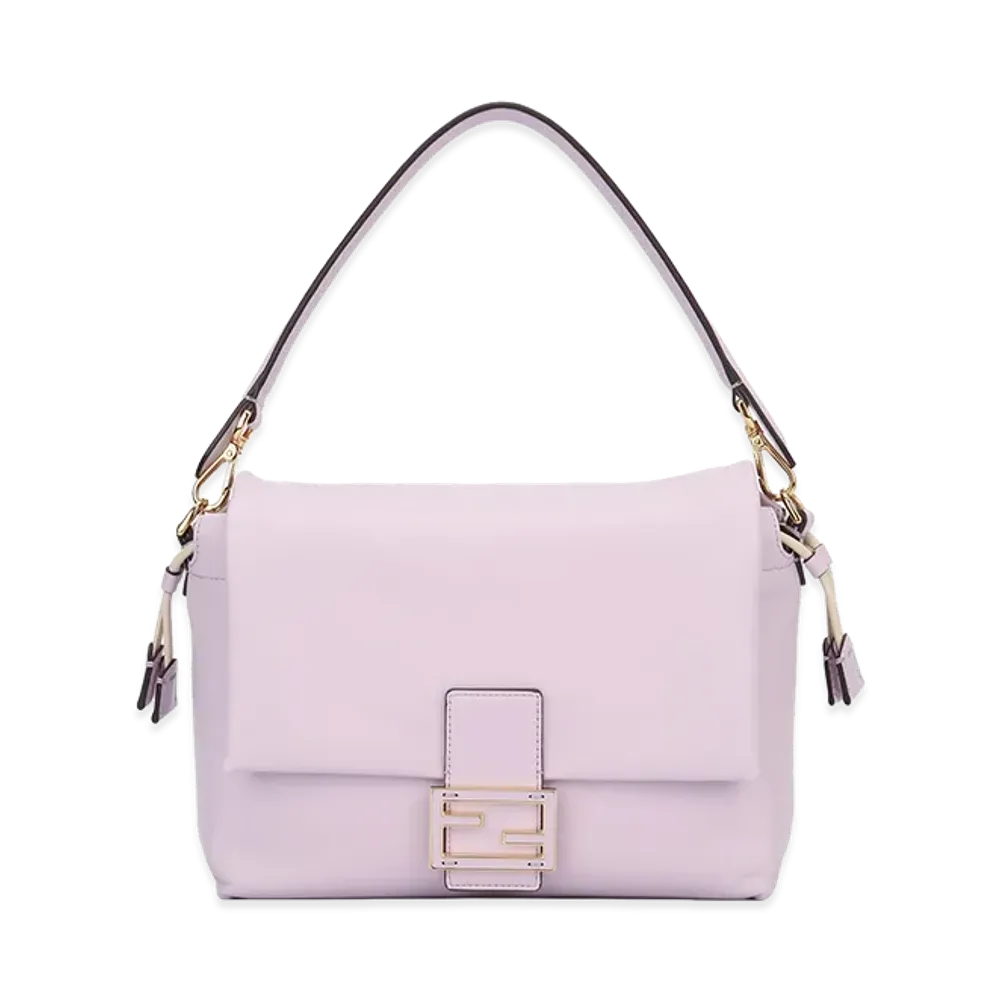 FENDI Women's Mamma Bag M Nappa Blossom "Purple"