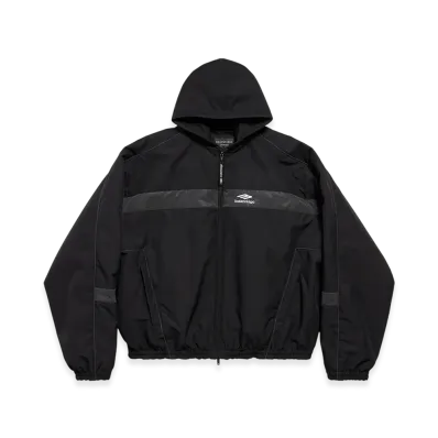 BALENCIAGA 3B Sports Icon Ski Tracksuit Parka "Black"