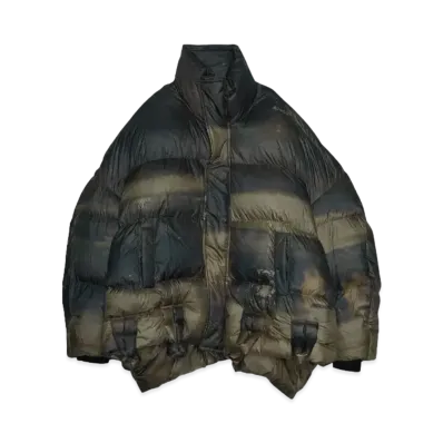 Feng Chen Wang BROWN PRINTED DOWN JACKET "BROWN"