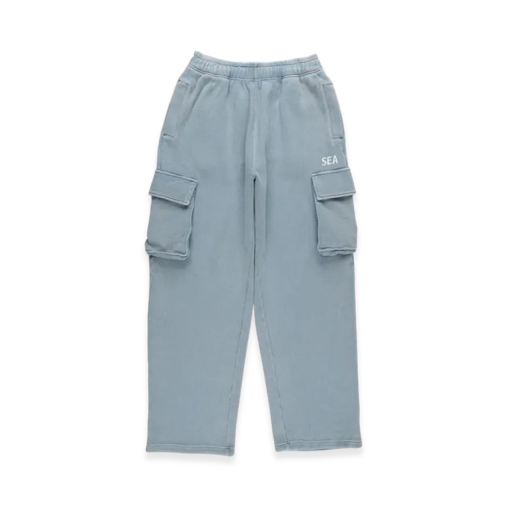 WIND AND SEA Heavy Waffle Cargo Pants "Dark Sax"