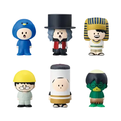 BANDAI "Ichiban Kuji" -Is it okay for me to play Tokai On Air three times?- Last One Prize Tokai On Air Mini Soft Vinyl Set