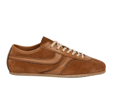 DRIES VAN NOTEN Suede Sneakers "Tan"