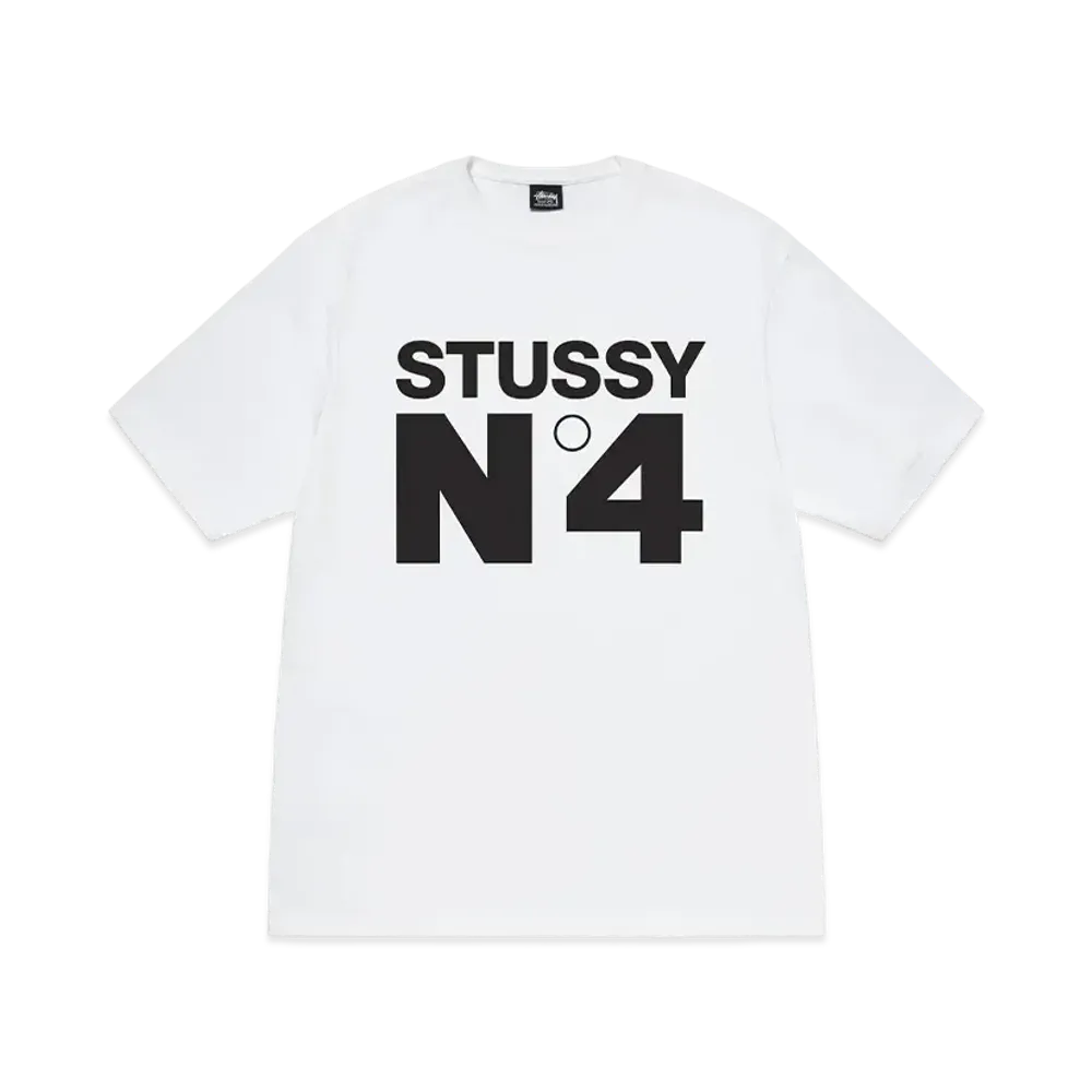Stussy No.4 Tee "White"