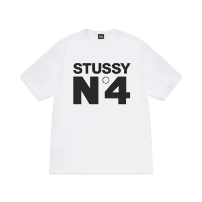Stussy No.4 Tee "White"