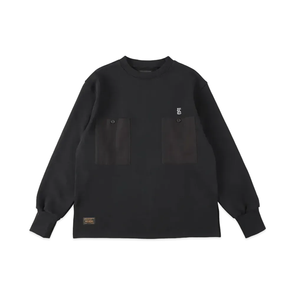 WIND AND SEA WDS Hungarian Crew Neck "Black"