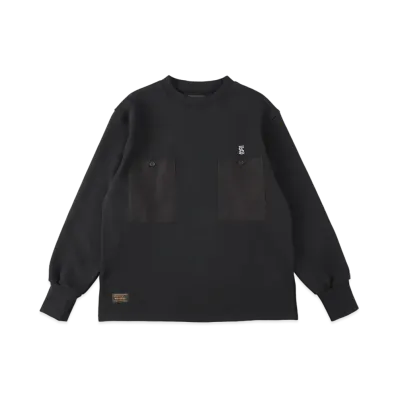 WIND AND SEA WDS Hungarian Crew Neck "Black"