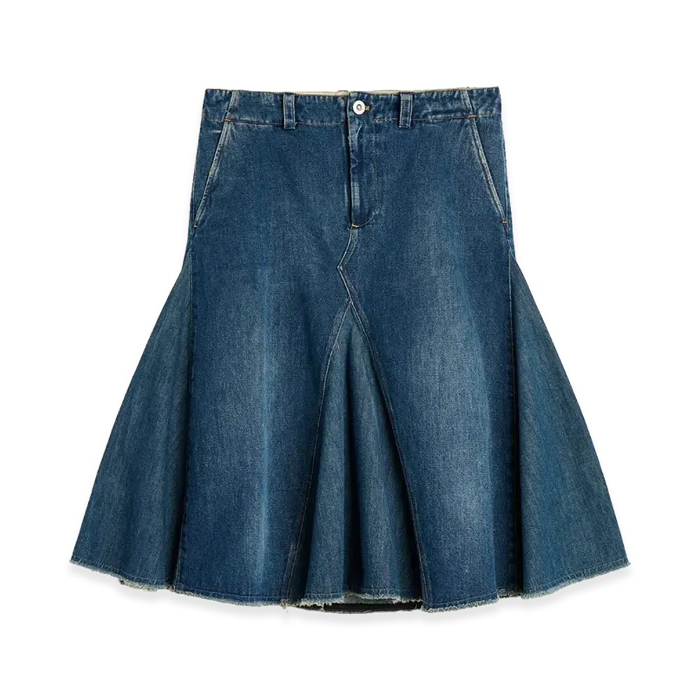 OUR LEGACY Women's Rift Skirt "Forever Love Wash"