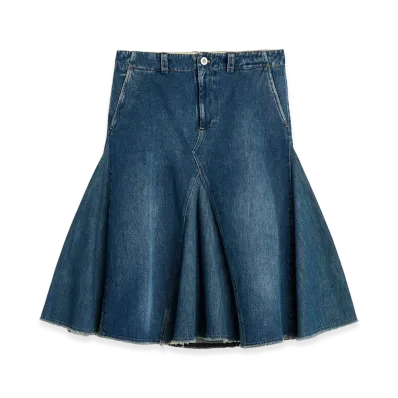 OUR LEGACY Women's Rift Skirt "Forever Love Wash"